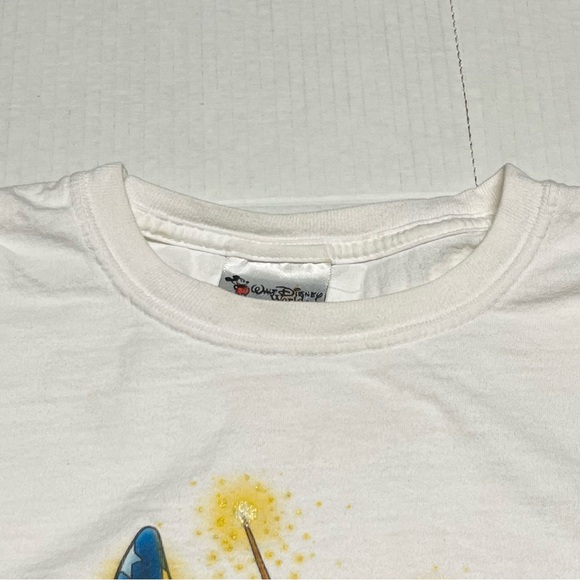 Vintage Walt Disney World 1999 White T Shirt Size XL Mickey Made In USA 90s - Picture 3 of 8